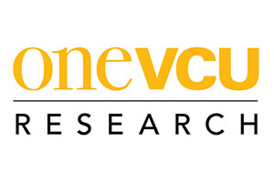 One VCU Research logo stacked small